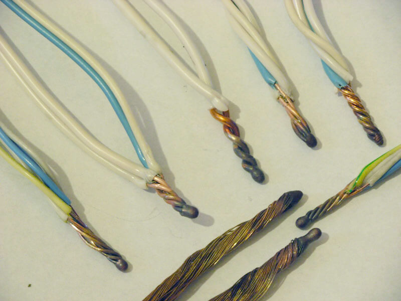 Soldered cores