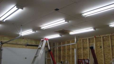 How to put light into the garage - instructions from A to Z