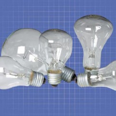Overview of the characteristics of incandescent lamps