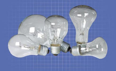 Overview of the characteristics of incandescent lamps