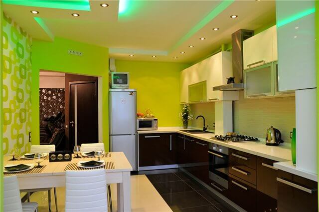 LED кухня