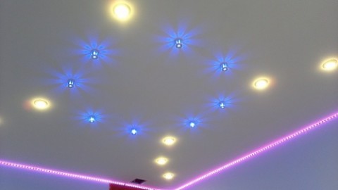 How to make LED lighting in the house and apartment?