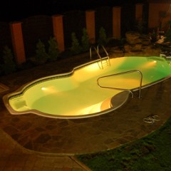 Какво трябва да бъде осветяването на басейна - 15 идеи за снимки