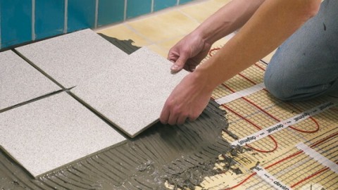 Technology for laying a warm floor under a tile - 10 steps to success