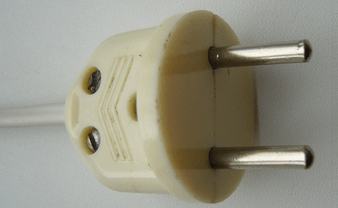 Soviet standard electric plug
