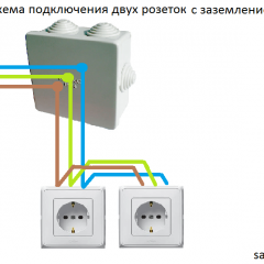 Dual Socket Connection Diagram