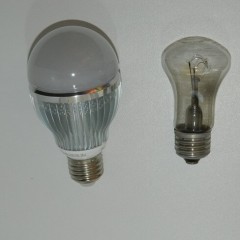 Compare incandescent and LED bulbs - which are better?