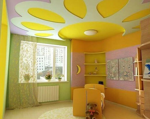 A good example of how the kids room should be lit.