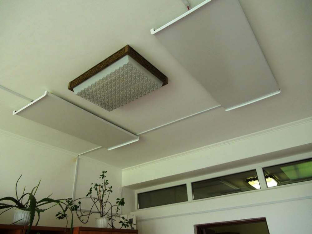 Correct placement of ceiling panels