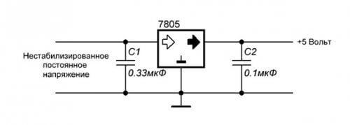 Circuit for voltage stabilization