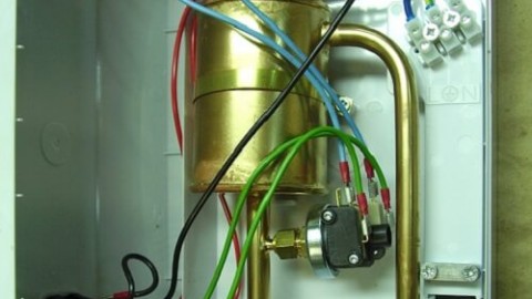 Instructions for connecting a instantaneous water heater