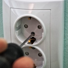 Instructions for connecting a ground outlet