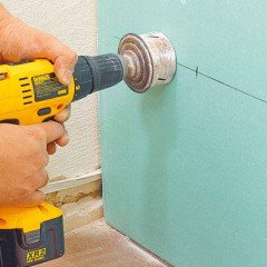 Tips for installing a wall outlet in a drywall