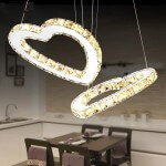 Fashionable heart-shaped chandelier
