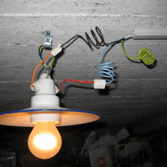 How to make safe lighting in the basement?