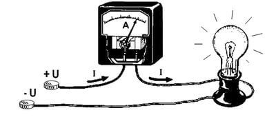 Serial connection of the device to an open circuit