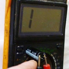 How to check if the capacitor is working?