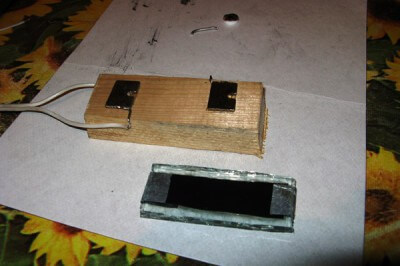 Снимка на малък домашен електрически нагревател