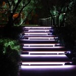The use of LED strip on the street