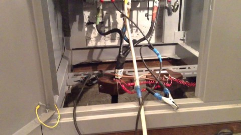 How to test cable lines with high voltage?