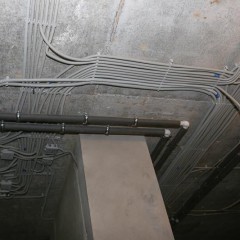How to lay the cable in the basement without breaking the rules