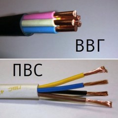 Which is better to choose: VVG cable or PVA wire?
