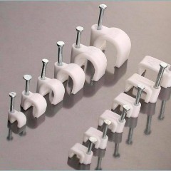 Types of clips for attaching wires