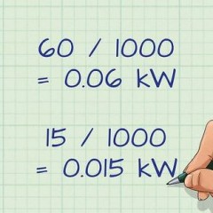 Convert watts to kilowatts and vice versa
