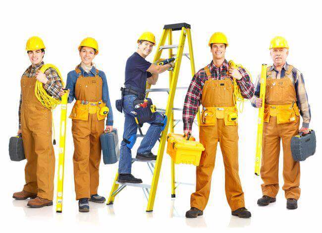Construction team
