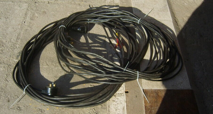 Homemade Three Phase Extension Cable