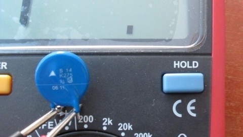 How to check the varistor: external inspection and dial multimeter