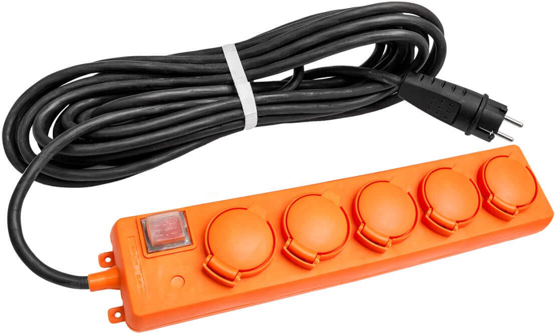 Water resistant electrical extension cord