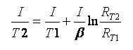 Beta equation