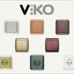 Overview of sockets and switches VIKO