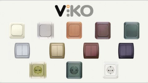 Преглед на контакти и ключове VIKO