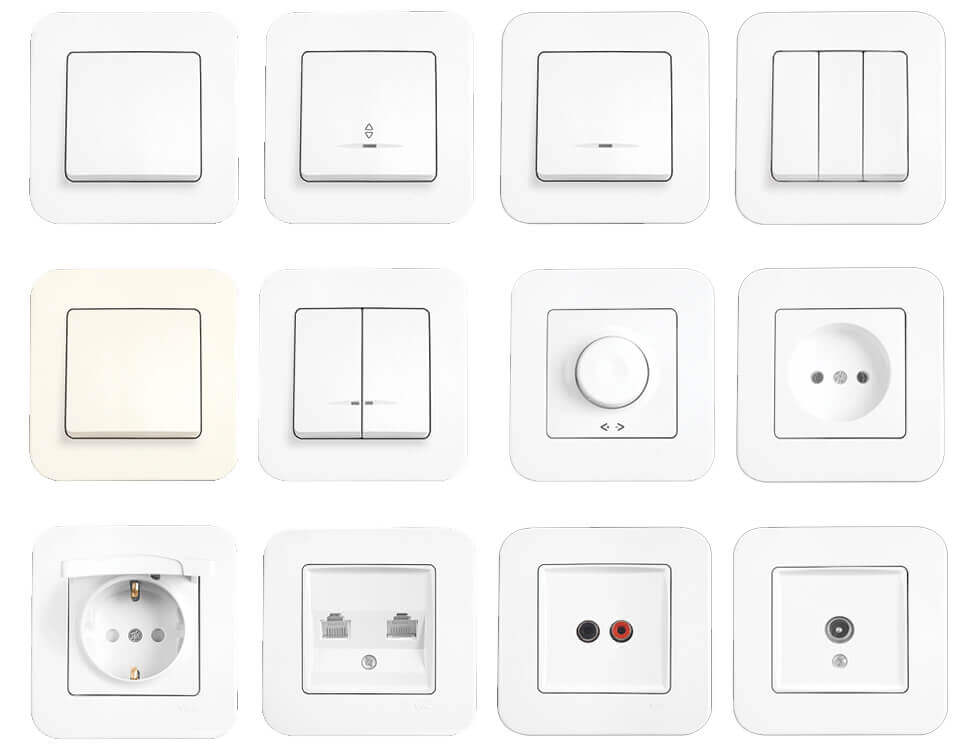 Sockets and switches VIKO Rollina