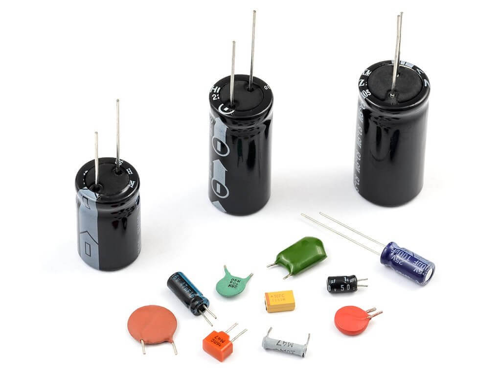 Different types of capacitors