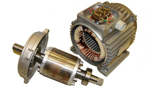 Three-phase squirrel-cage induction motor