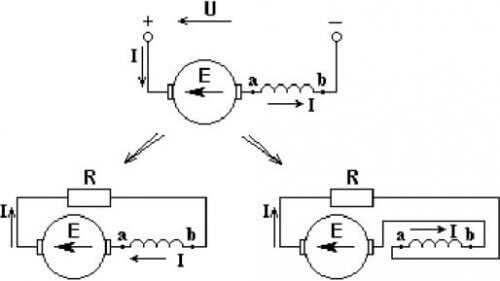 DC rheostatic braking circuits